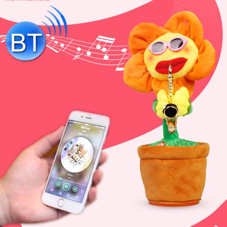 Electric Sunflower Plush Children Toy Electric Sunflower Plush Children Toy