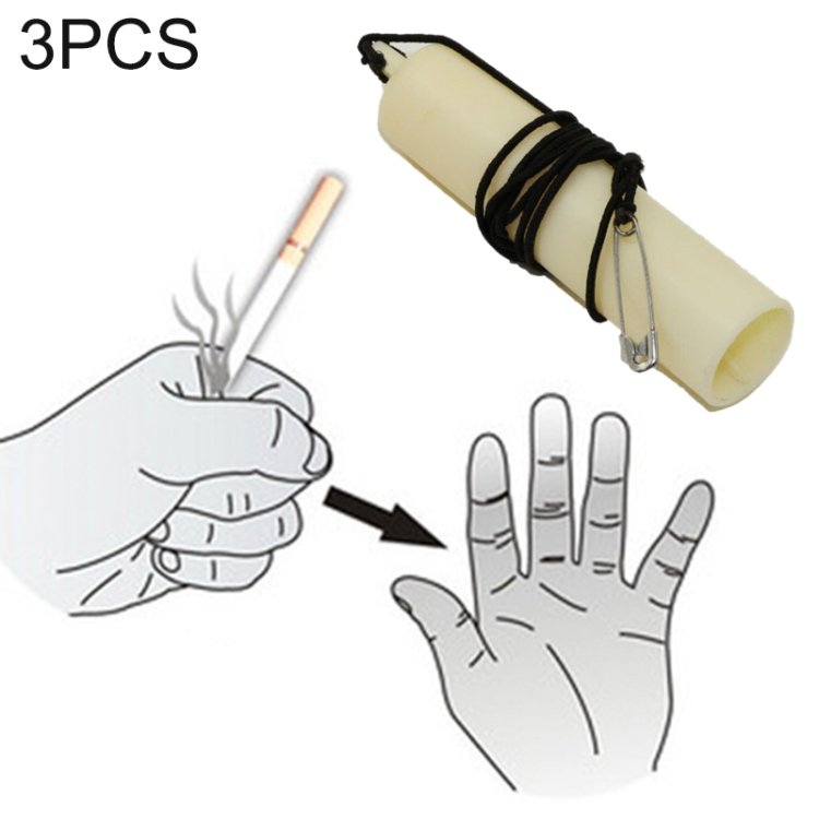 3 PCS Cigarette Disappear and Appear Magic Trick Toy 3 PCS Cigarette Disappear and Appear Magic Trick Toy