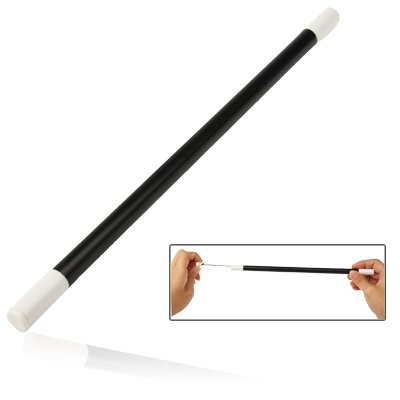 3 PCS Party Magic Trick Joke Toy / Plastic Black Magic Wand(Black) 3 PCS Party Magic Trick Joke Toy / Plastic Black Magic Wand(Black)