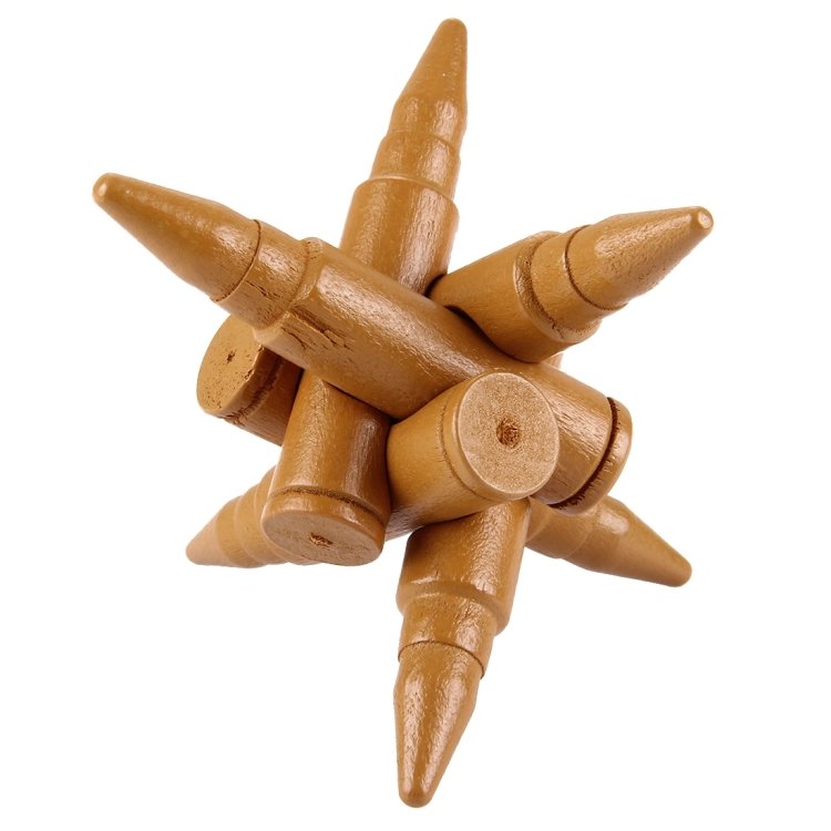 Wooden Adult Educational Toys Recreational Toys Bullet Lock Wooden Adult Educational Toys Recreational Toys Bullet Lock