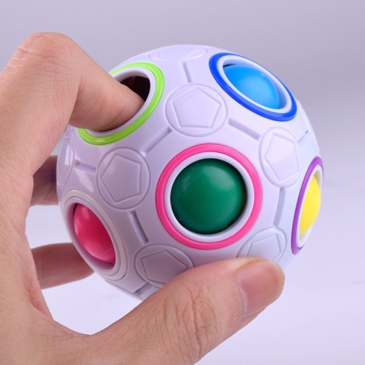 Magic Rainbow Ball Magic Cube Puzzle Cube Magic Rainbow Ball Magic Cube Puzzle Cube