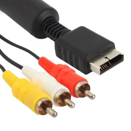 AV Cable Audio Video RCA Cord for PS2 / PS3 AV Cable Audio Video RCA Cord for PS2 / PS3