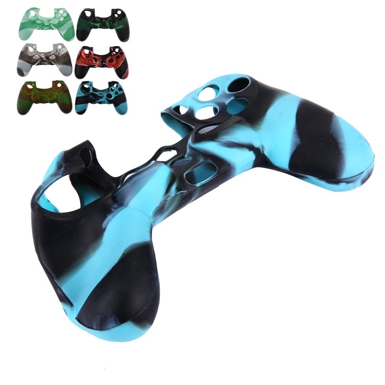 Camo Silicone Protective Case for PS4 Controller, Random Color Delivery Camo Silicone Protective Case for PS4 Controller, Random Color Delivery