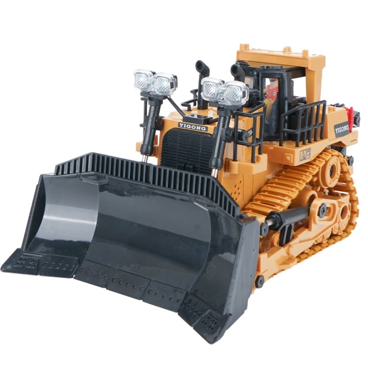 Mofun 1046 2.4G remote control nine channel engineering vehicle 1:24 multi-function crawler heavy bulldozer Mofun 1046 2.4G remote control nine channel engineering vehicle 1:24 multi-function crawler heavy bulldozer