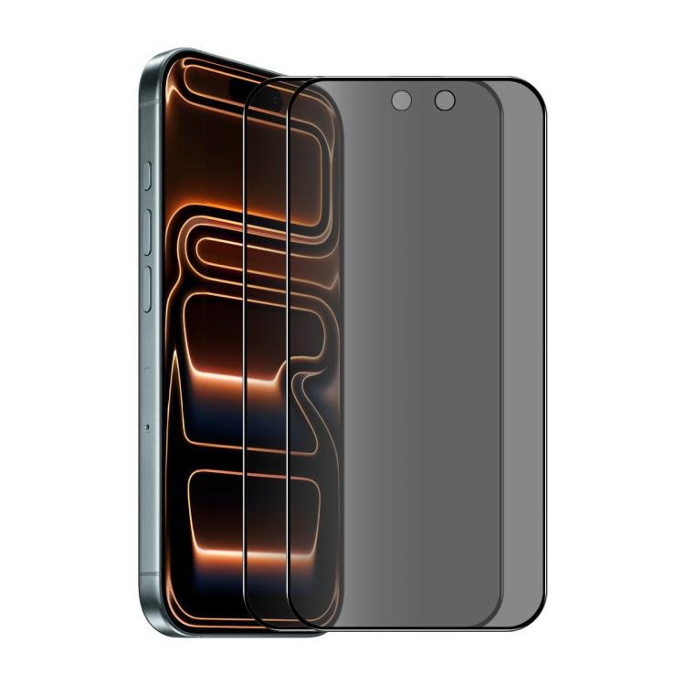 2pcs ENKAY Hat-Prince 28° Anti-peeping Tempered Glass Protector Full Screen Film, For iPhone 18 P… 2pcs ENKAY Hat-Prince 28° Anti-peeping Tempered Glass Protector Full Screen Film, For iPhone 18 P…