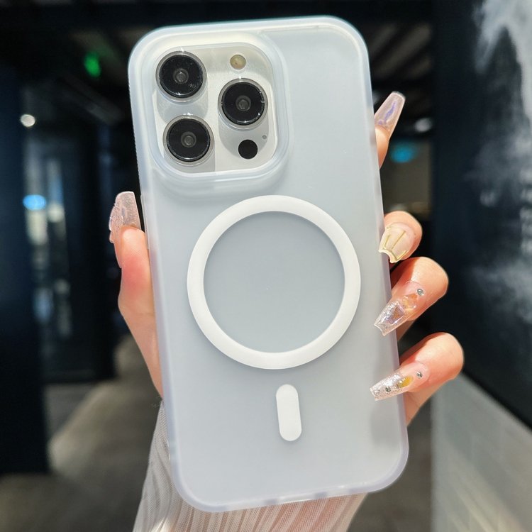 Transparent TPU Hybrid PC Magsafe Phone Case, For iPhone 13 Pro, For iPhone 12 Transparent TPU Hybrid PC Magsafe Phone Case, For iPhone 13 Pro, For iPhone 12