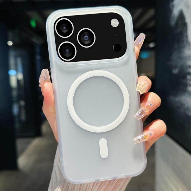 Transparent TPU Hybrid PC Magsafe Phone Case, For iPhone 17 Pro Max…
