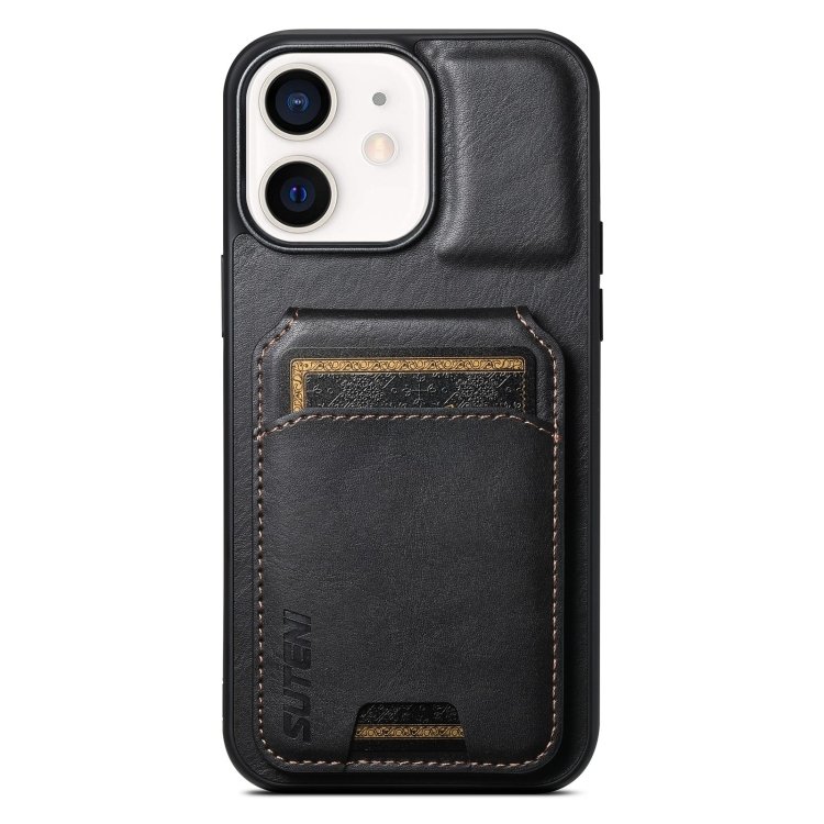 Suteni H02 Leather Wallet Stand Back Phone Case, For iPhone 11, For iPhone 11 Pro, For iPhone X /… Suteni H02 Leather Wallet Stand Back Phone Case, For iPhone 11, For iPhone 11 Pro, For iPhone X /…