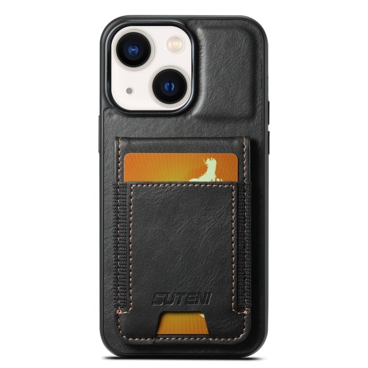Suteni H03 Oil Wax Leather Wallet Stand Back Phone Case, For iPhone 14, For iPhone 14 Pro… Suteni H03 Oil Wax Leather Wallet Stand Back Phone Case, For iPhone 14, For iPhone 14 Pro…