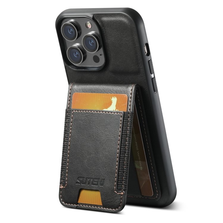 Suteni H03 Oil Wax Leather Wallet Stand Back Phone Case, For iPhone 16 Pro, For iPhone 16 Plus… Suteni H03 Oil Wax Leather Wallet Stand Back Phone Case, For iPhone 16 Pro, For iPhone 16 Plus…