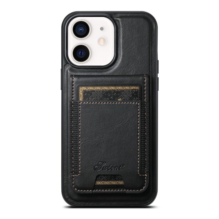 Suteni H17 Oil Eax Leather MagSafe Detachable Wallet Phone Case, For iPhone 12… Suteni H17 Oil Eax Leather MagSafe Detachable Wallet Phone Case, For iPhone 12…