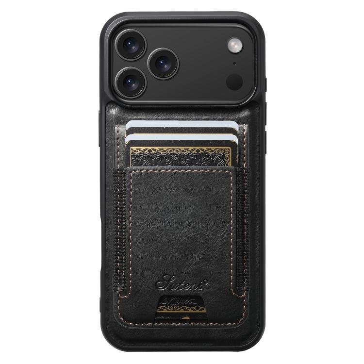 Suteni H17 Oil Eax Leather MagSafe Detachable Wallet Phone Case, For iPhone 18 Pro Max… Suteni H17 Oil Eax Leather MagSafe Detachable Wallet Phone Case, For iPhone 18 Pro Max…