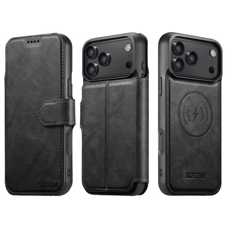 Suteni Q05 2-in-1 Multi-function Detachable Wallet MagSafe Phone Case, For iPhone 17 Pro… Suteni Q05 2-in-1 Multi-function Detachable Wallet MagSafe Phone Case, For iPhone 17 Pro…