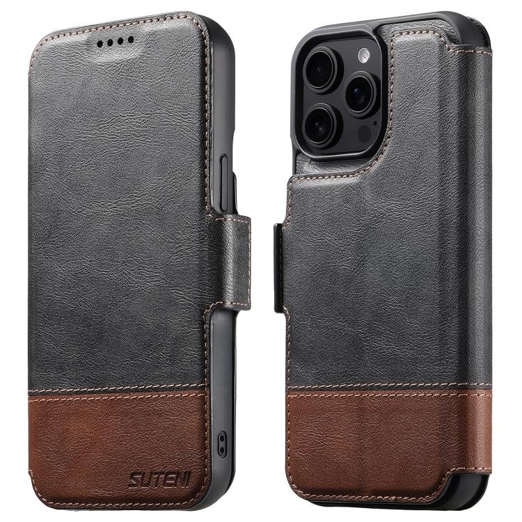 Suteni Q06 2-in-1 Multi-function Detachable Wallet MagSafe Phone Case, For iPhone 15 Pro… Suteni Q06 2-in-1 Multi-function Detachable Wallet MagSafe Phone Case, For iPhone 15 Pro…