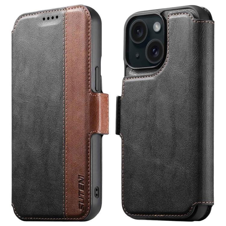 Suteni Q07 2-in-1 Multi-function Detachable Wallet MagSafe Phone Case, For iPhone 14… Suteni Q07 2-in-1 Multi-function Detachable Wallet MagSafe Phone Case, For iPhone 14…