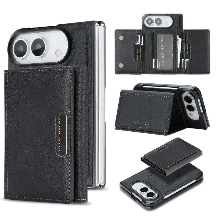 Kalebol Strong Magnetic MagSafe Tri-Fold Wallet Leather Phone Case… Kalebol Strong Magnetic MagSafe Tri-Fold Wallet Leather Phone Case…