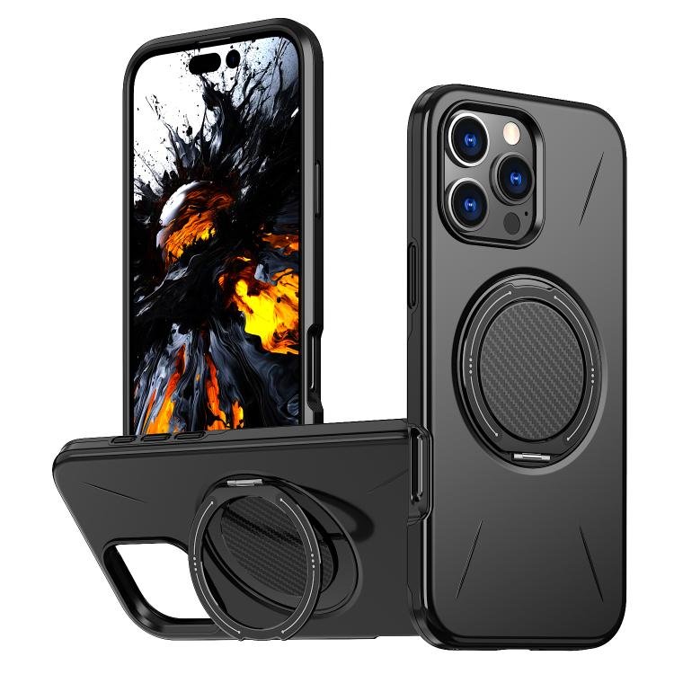 Kalebol Magnetic MagSafe Rotation Holder PC Phone Case, For iPhone 14 Pro Kalebol Magnetic MagSafe Rotation Holder PC Phone Case, For iPhone 14 Pro