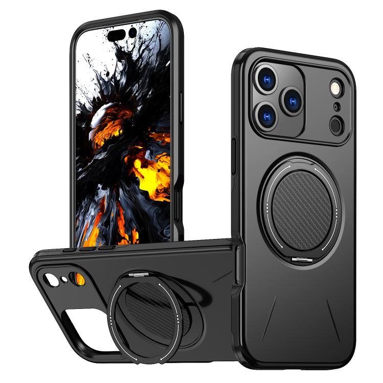 Kalebol Magnetic MagSafe Rotation Holder PC Phone Case, For iPhone 18 Pro Max Kalebol Magnetic MagSafe Rotation Holder PC Phone Case, For iPhone 18 Pro Max