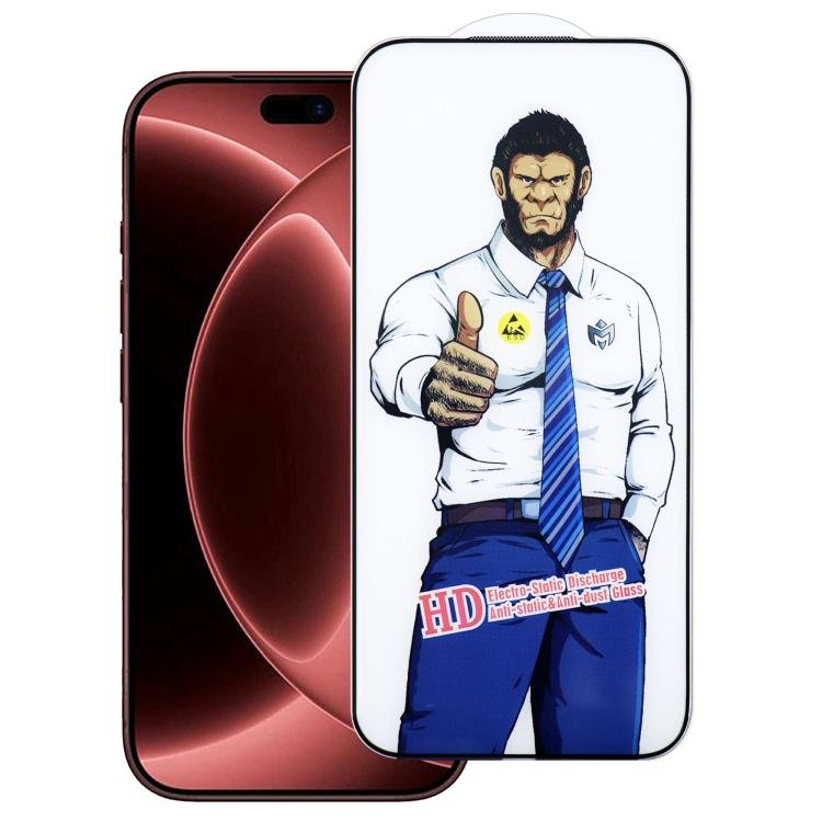 Gorilla Screen-Printed High-Aluminium Explosion-Proof HD Tempered Glass Film, For iPhone 18 Pro… Gorilla Screen-Printed High-Aluminium Explosion-Proof HD Tempered Glass Film, For iPhone 18 Pro…