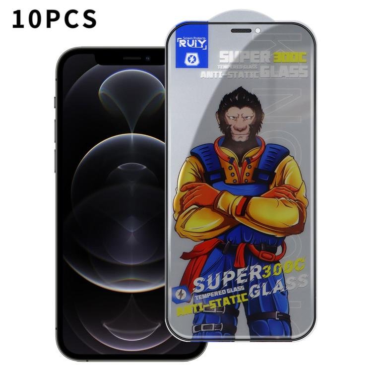 10pcs Armor 300C Ultra-Curved Anti-Static Anti-Dust Silk-Screened Privacy Tem…