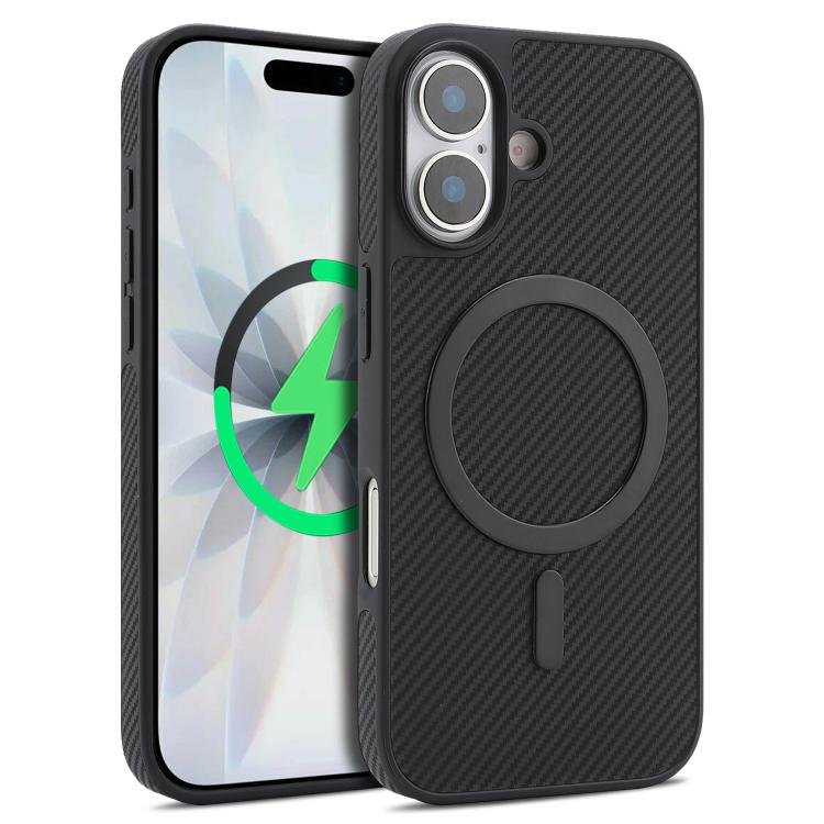 Carbon Fiber MagSafe Phone Case, For iPhone 17, For iPhone Air Carbon Fiber MagSafe Phone Case, For iPhone 17, For iPhone Air
