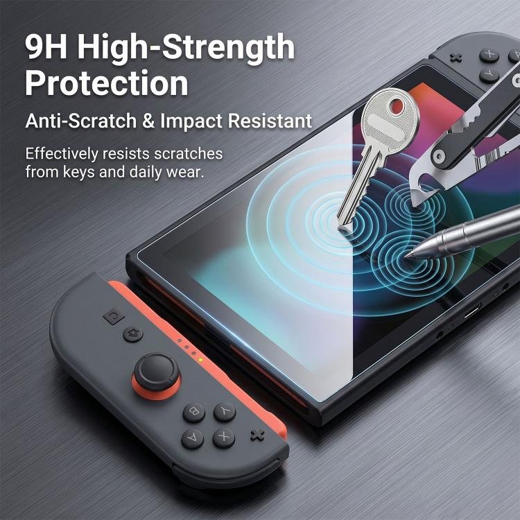 Book Box Dust-Free Chamber High-Definition Dust-Free Instant Game Console Tempered Glass Film...