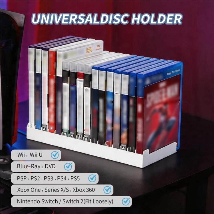 For PS5 / PS4 / Nintendo Switch 2pcs Universal Disc Holder
