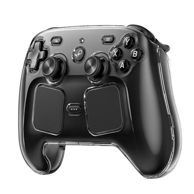 For 2026 Steam Controller 2 Transparent Crystal PC Hard Shell Anti-Drop Protective Case For 2026 Steam Controller 2 Transparent Crystal PC Hard Shell Anti-Drop Protective Case