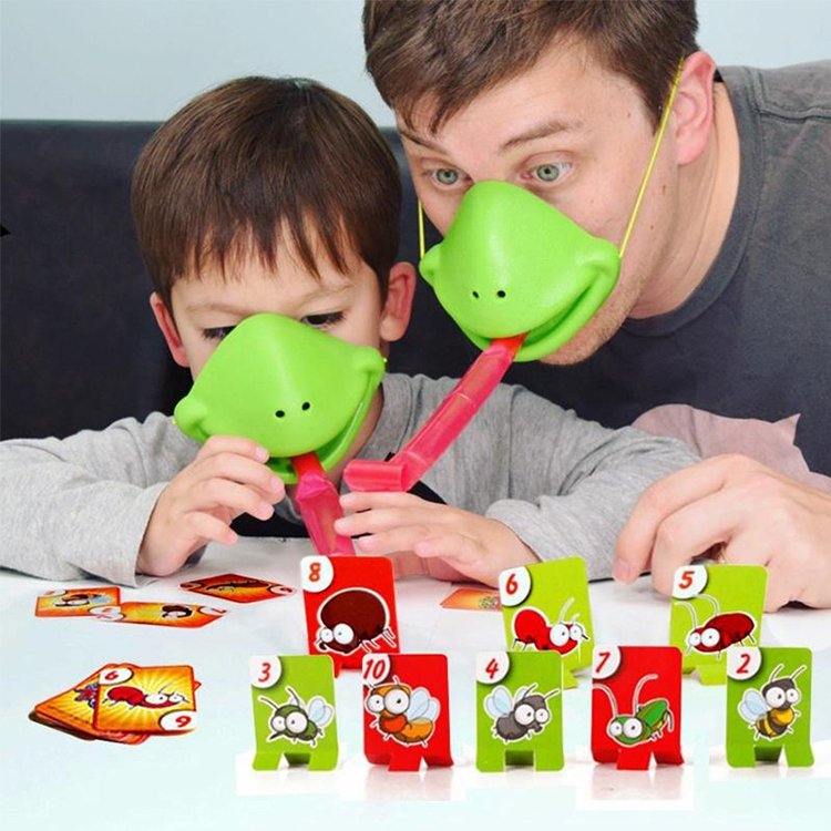Tricky Props Lizard Tongue Snatch Interactive Sports Board Game Toys Tricky Props Lizard Tongue Snatch Interactive Sports Board Game Toys