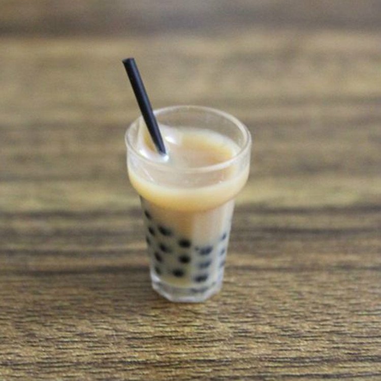 3 PCS Miniature Food Toy Scene Model Mini Simulation Pearl Milk Tea 3 PCS Miniature Food Toy Scene Model Mini Simulation Pearl Milk Tea