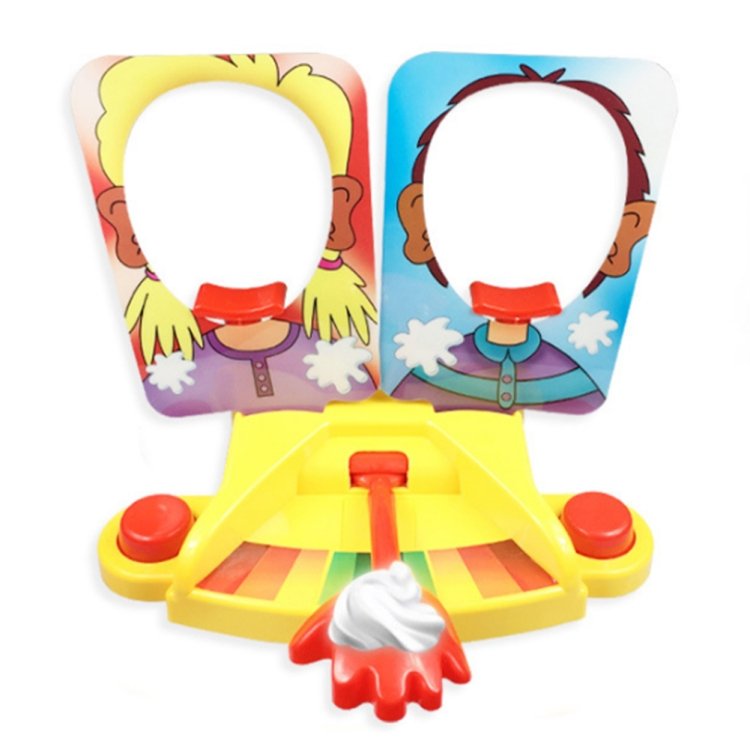 Pie Face Showdown Game Challenge Family Interactive Table Toy for Child Pran… Pie Face Showdown Game Challenge Family Interactive Table Toy for Child Pran…