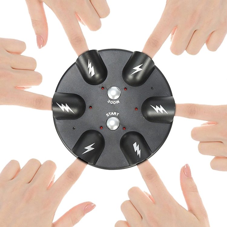 Tricky Miniature Electric Shock Detector Reaction Game Desktop Decompression Creative Toy Tricky Miniature Electric Shock Detector Reaction Game Desktop Decompression Creative Toy