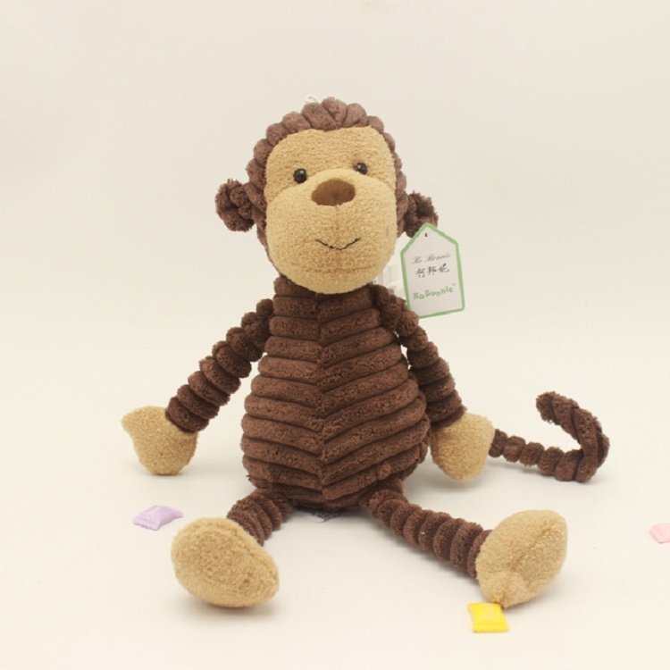 Striped Animal Plush Toy Doll Creative Animal Doll, Monkey 15cm, Fox 15cm… Striped Animal Plush Toy Doll Creative Animal Doll, Monkey 15cm, Fox 15cm…
