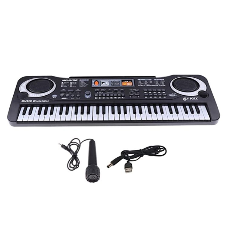 MQ-6106 61-key Multi-function Children Simulation Electronic Piano Children I… MQ-6106 61-key Multi-function Children Simulation Electronic Piano Children I…