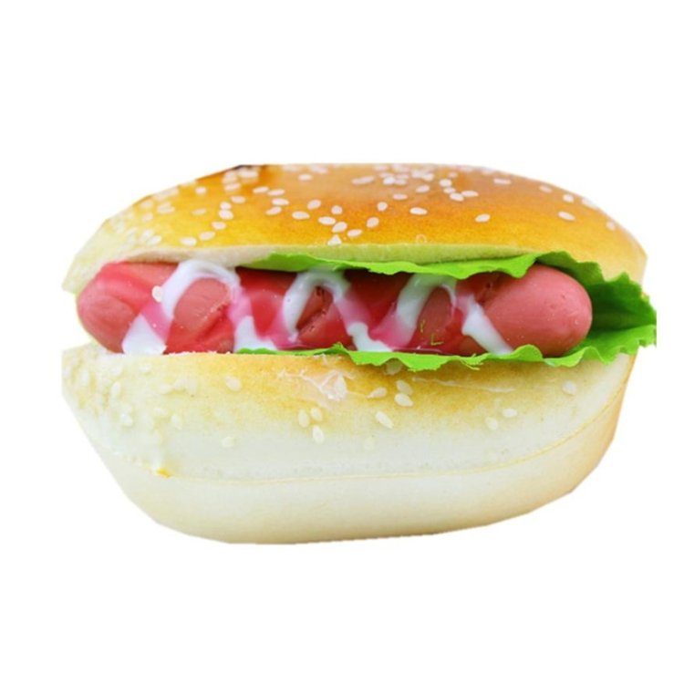 Cute Hamburger Squishy Slow Rising Cream Scented Decompression Toys Decoratio… Cute Hamburger Squishy Slow Rising Cream Scented Decompression Toys Decoratio…