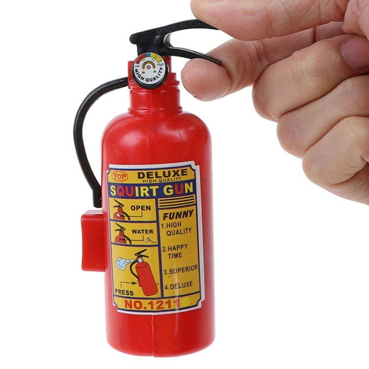 2 PCS DIY Water Gun Small Spray Plastic Fire Extinguisher Children Toys… 2 PCS DIY Water Gun Small Spray Plastic Fire Extinguisher Children Toys…