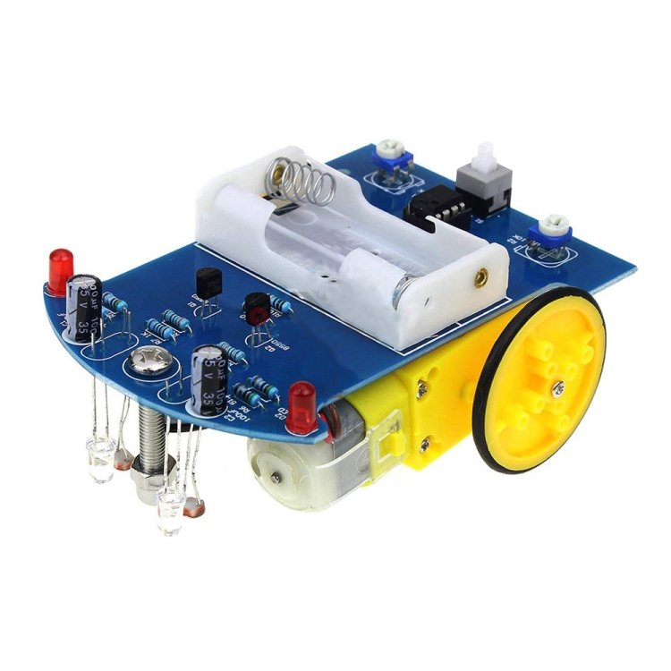 D2-1 DIY Electric Tracking Car Photosensitive Robot Parts D2-1 DIY Electric Tracking Car Photosensitive Robot Parts