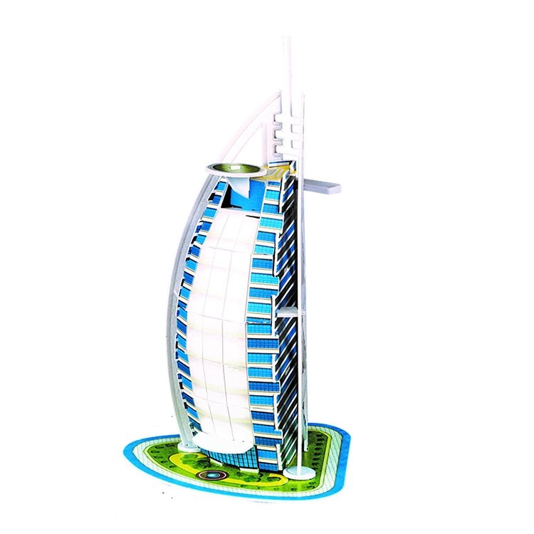 3 PCS 3D Puzzle Mini World Building Model Children Assembling Intellectual To… 3 PCS 3D Puzzle Mini World Building Model Children Assembling Intellectual To…