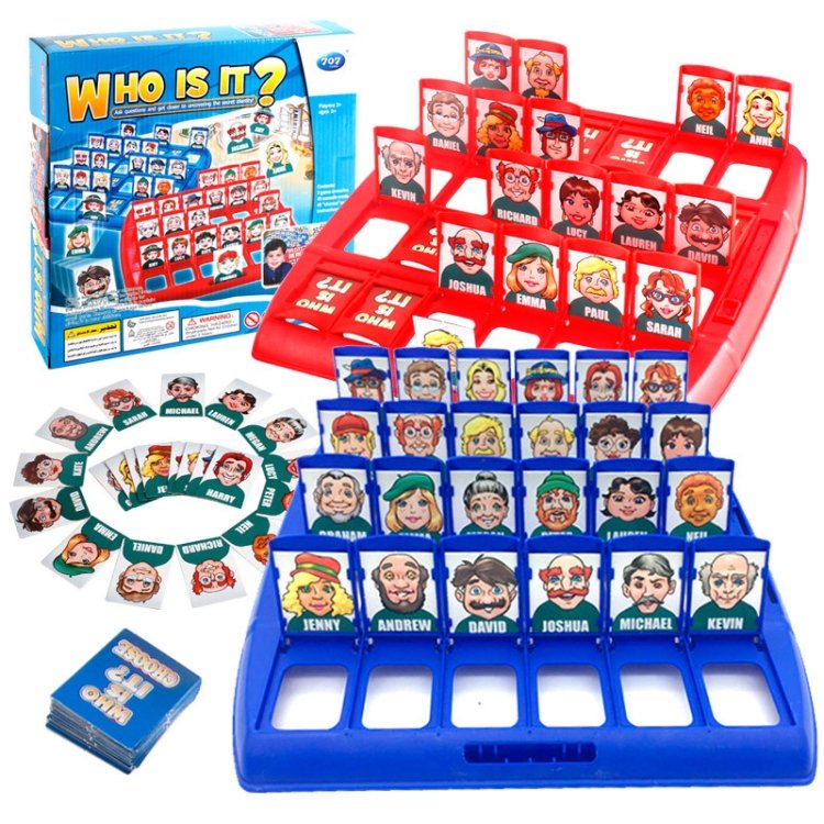 Children Logical Reasoning Game Guess Board Kid Puzzle Game Party Toy Children Logical Reasoning Game Guess Board Kid Puzzle Game Party Toy