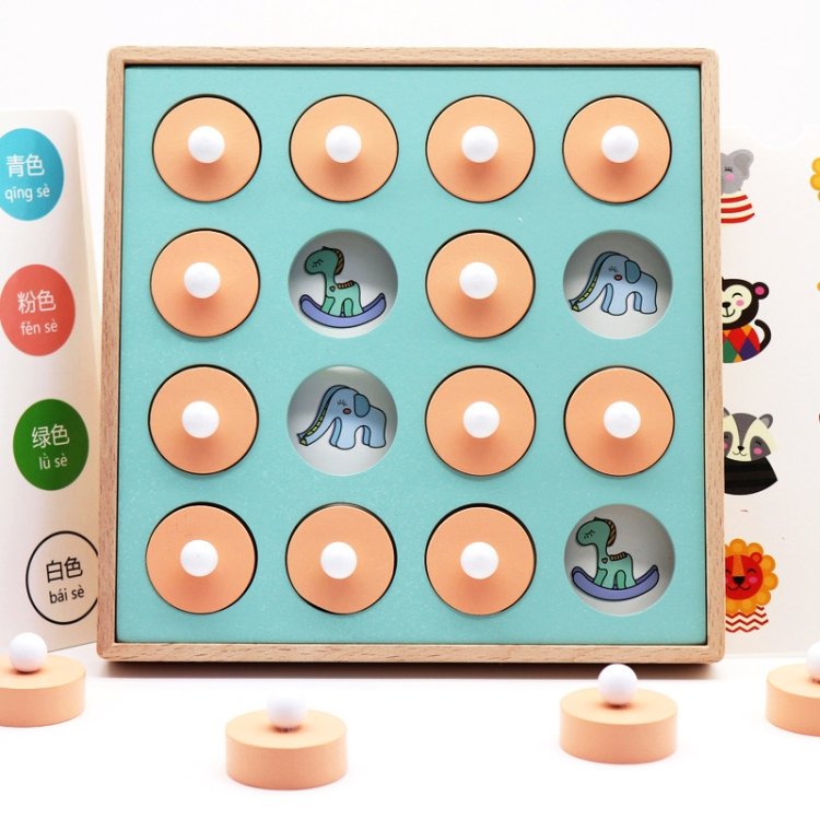 Children Early Education Educational Toys Wooden Memory Chess Intelligence De… Children Early Education Educational Toys Wooden Memory Chess Intelligence De…