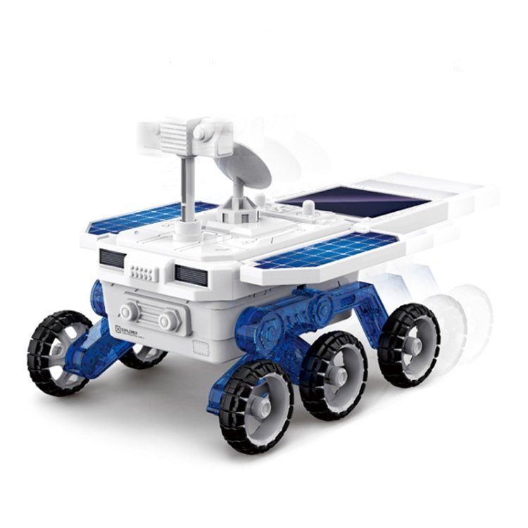 Children DIY Solar Mars Exploration Car Toy Puzzle Science Education Assembled 4-Wheel Drive Electric Model Children DIY Solar Mars Exploration Car Toy Puzzle Science Education Assembled 4-Wheel Drive Electric Model