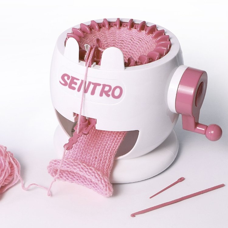 Hand Knitting Machine Children Play House Toy DIY Knitting Wool Machine, 841…