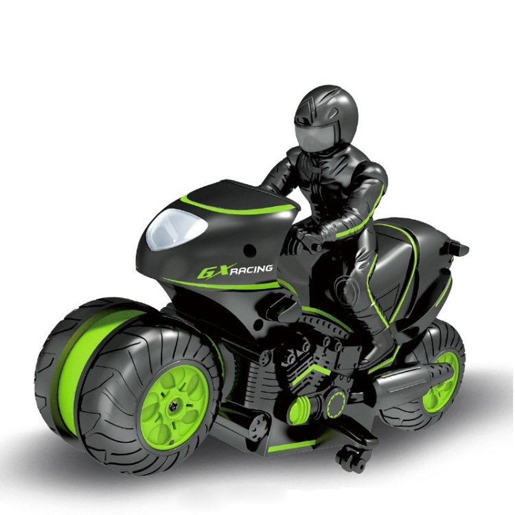 2.4G Remote Control Motorcycle Drifting Rotating High-Speed Side-Tracking Off… 2.4G Remote Control Motorcycle Drifting Rotating High-Speed Side-Tracking Off…