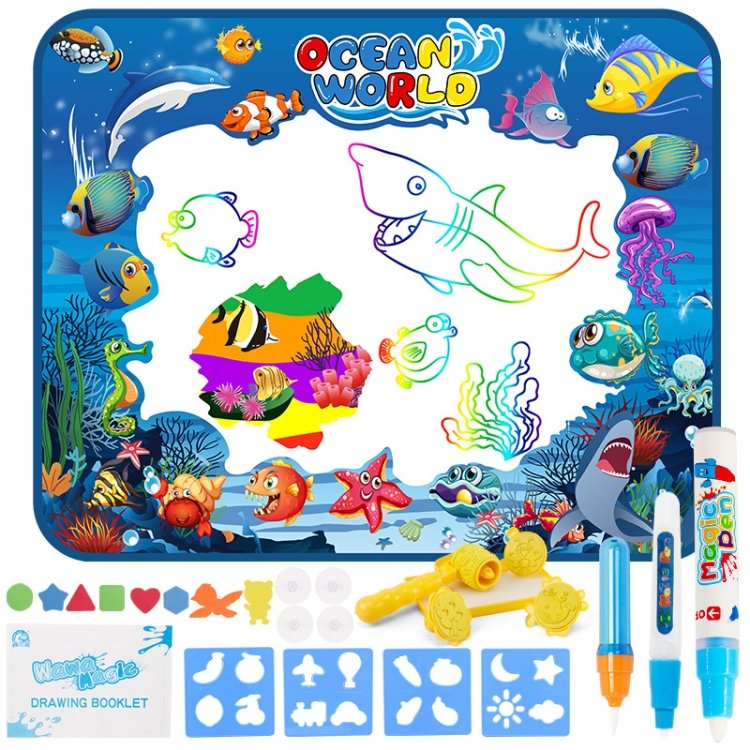 6614 Children Water Drawing Canvas Magic Graffiti Mat, Size: 100 x 80cm… 6614 Children Water Drawing Canvas Magic Graffiti Mat, Size: 100 x 80cm…