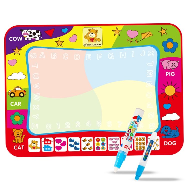 Children Magic Graffiti Water Drawing Mat, Style:, Large Color-Bagged… Children Magic Graffiti Water Drawing Mat, Style:, Large Color-Bagged…