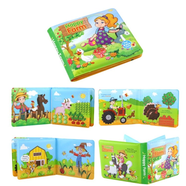 3 PCS EVA Fun Bath Book For Infants Children Playing In Water Early Education… 3 PCS EVA Fun Bath Book For Infants Children Playing In Water Early Education…