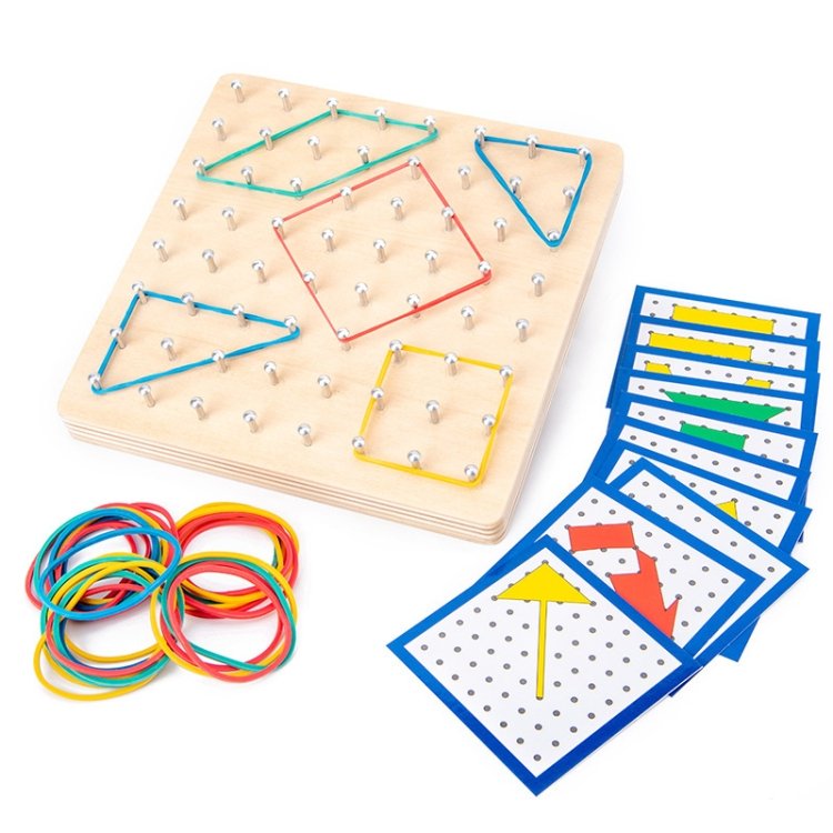 Monsthetic Nail Board Space Imagination Graphic Cognition Kindergarten Early … Monsthetic Nail Board Space Imagination Graphic Cognition Kindergarten Early …