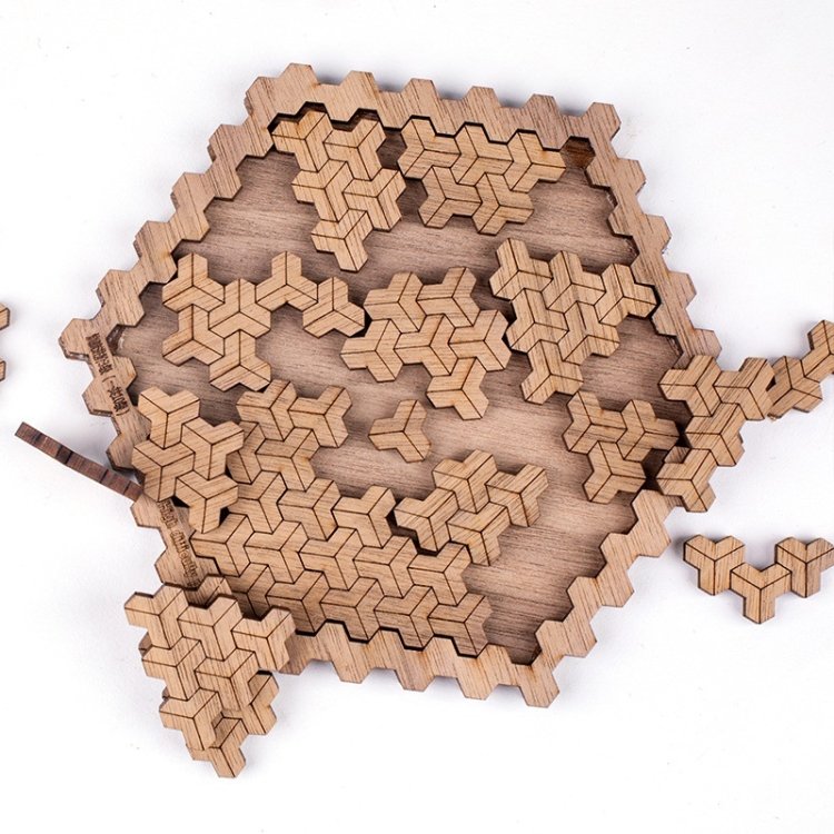 Wooden Adult High Difficulty Brain Burning Irregular Puzzle, Esher, Emes… Wooden Adult High Difficulty Brain Burning Irregular Puzzle, Esher, Emes…