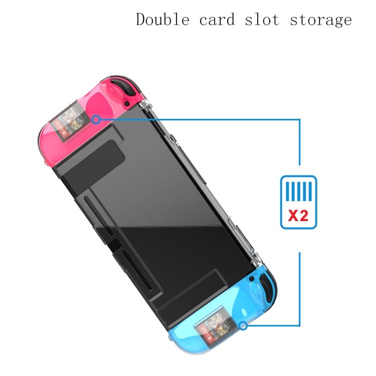 DSS-139 All-Inclusive Transparent Light And Thin Protective Case For Nintendo Switch Console...