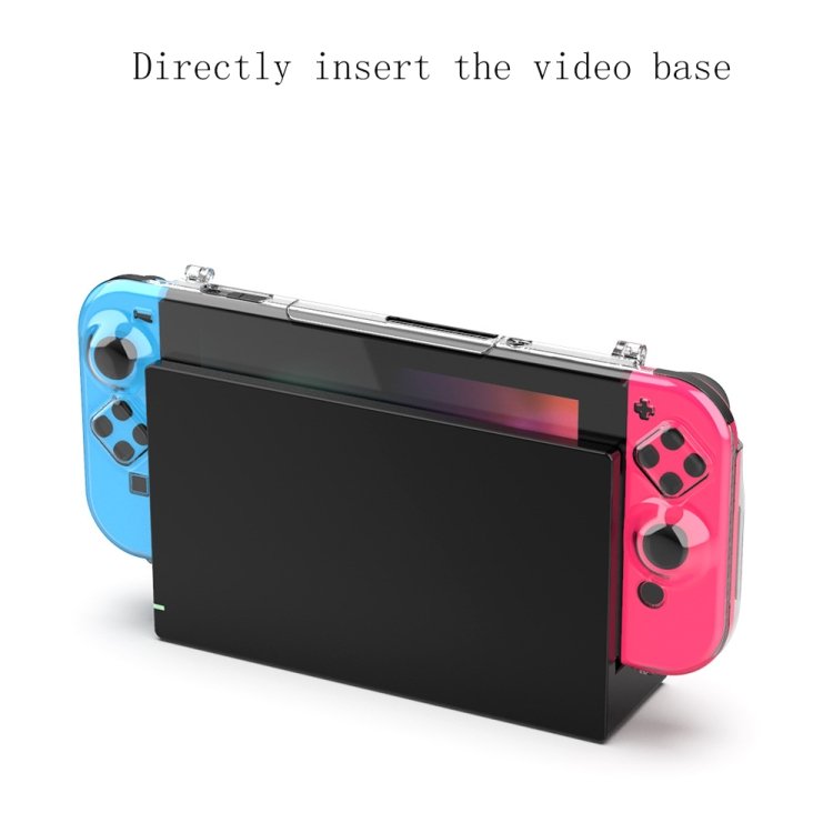 DSS-139 All-Inclusive Transparent Light And Thin Protective Case For Nintendo Switch Console...